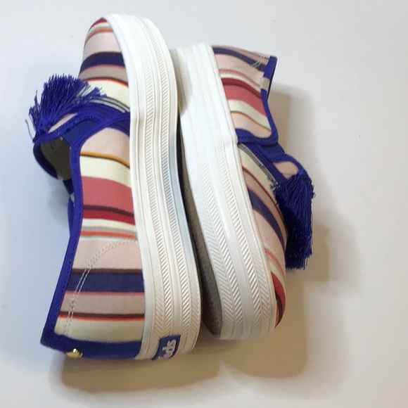 KEDS BY KATE SPADE MULTI COLOR PLATFORM LOAFERS SHOES SZ 7.5 - Picture 9 of 13